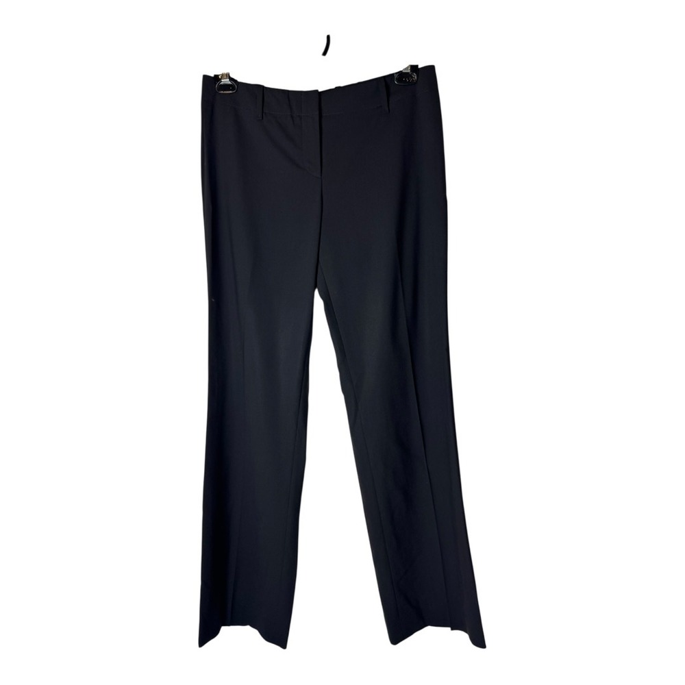 BOSS Hugo Boss Pants Women Medium Black Straight Leg Dress Career Trouser Preppy